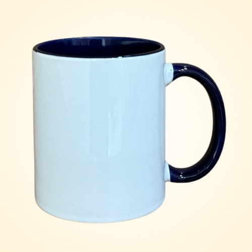 CANECA ALÇA E INTERIOR AZUL ESCURO